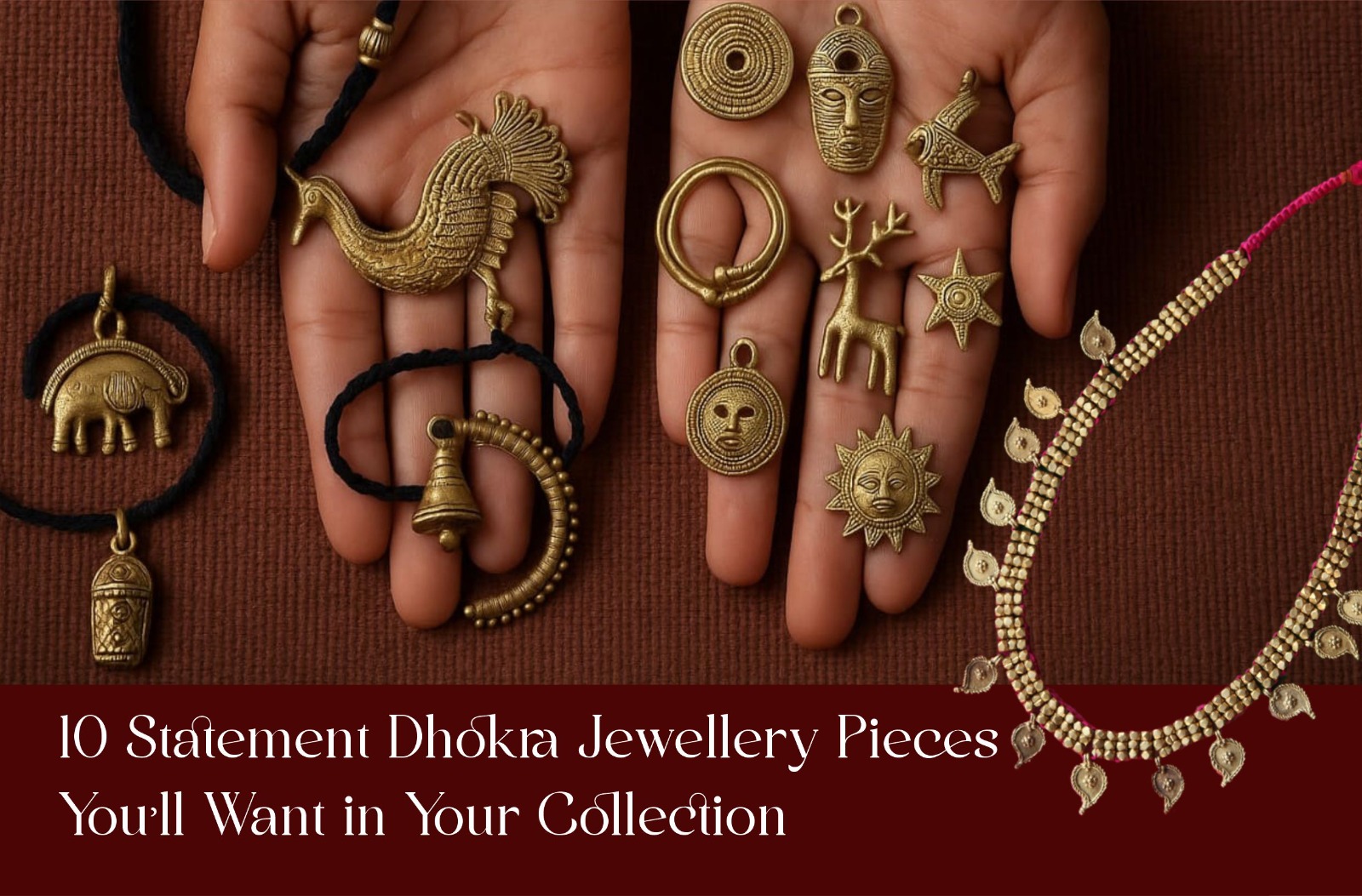 10 Statement Dhokra Jewellery Pieces You’ll Want in Your Collect